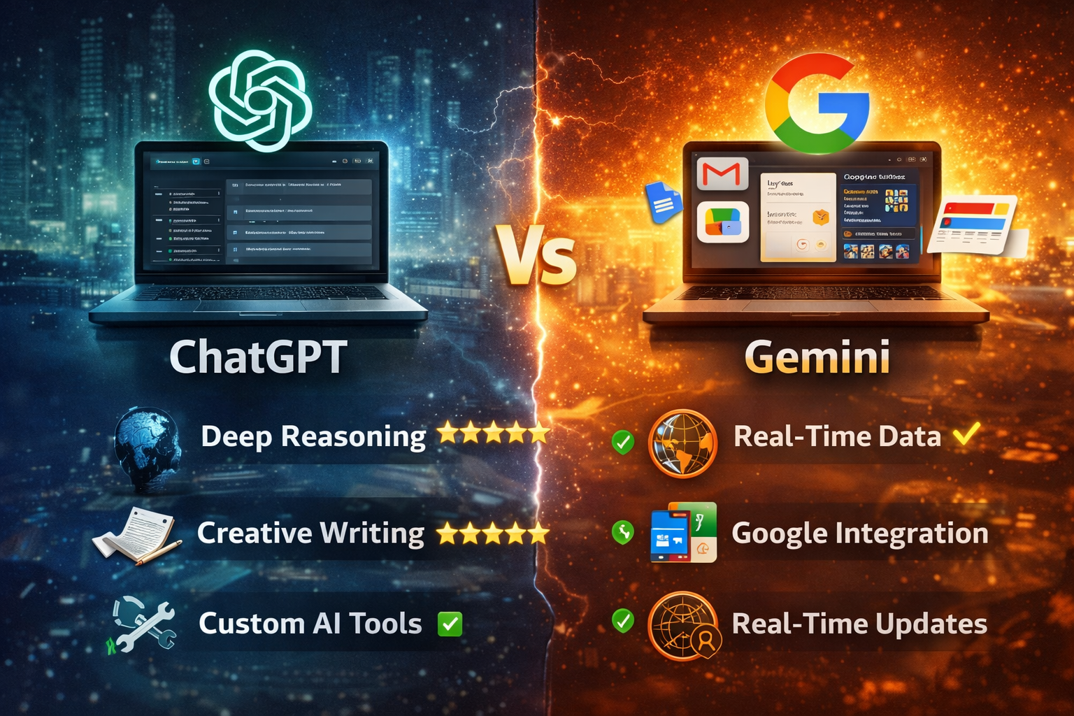 ChatGPT deep reasoning and creative writing capabilities in 2026